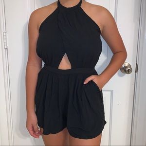halter top romper